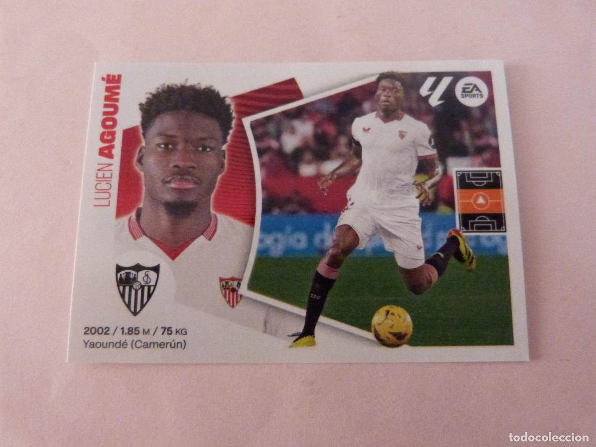 Cromos de f&uacute;tbol: CROMO FUTBOL AGOUME SEVILLA F.C. COLOCA SIN PEGAR N&ordm; 14 BIS ESTE 2024-2025/24-25 SEGUNDA EDICION