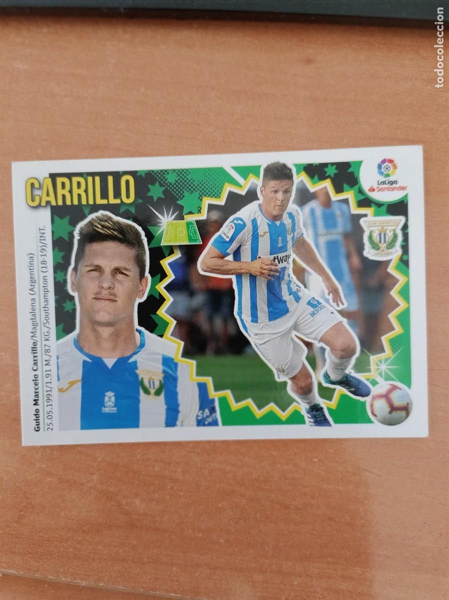 Cromos de f&uacute;tbol: carrillo coloca 18 19 bis - Foto 1