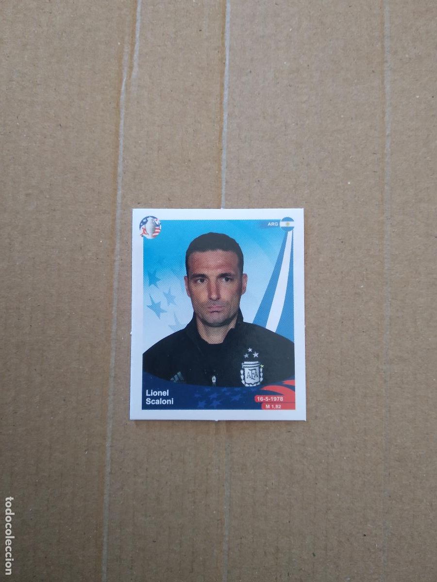 Fu&szlig;ball-Sticker: 15 SCALONI ARGENTINA CROMO FUTBOL COPA AMERICA 2024 TOP BIND