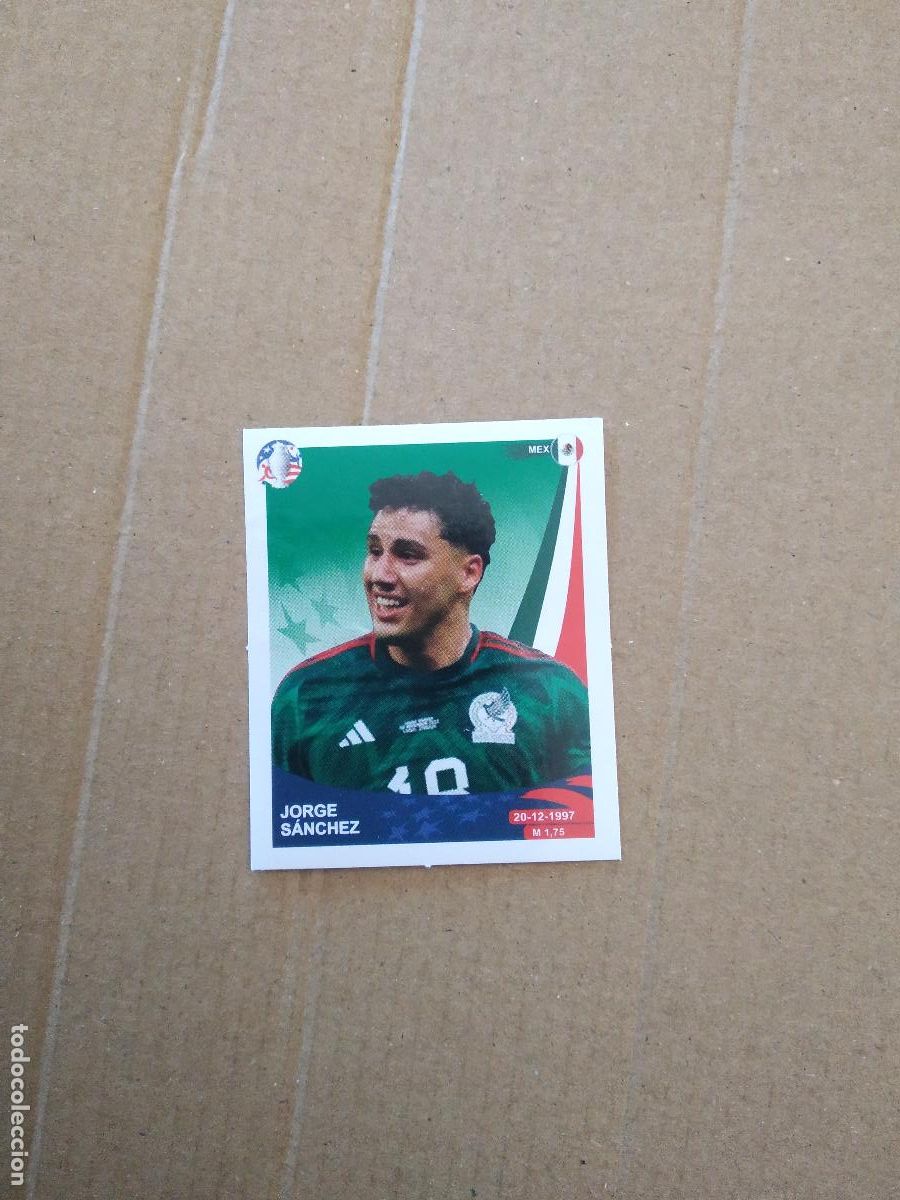 Fu&szlig;ball-Sticker: 65 JORGE SANCHEZ MEXICO CROMO FUTBOL COPA AMERICA 2024 TOP BIND