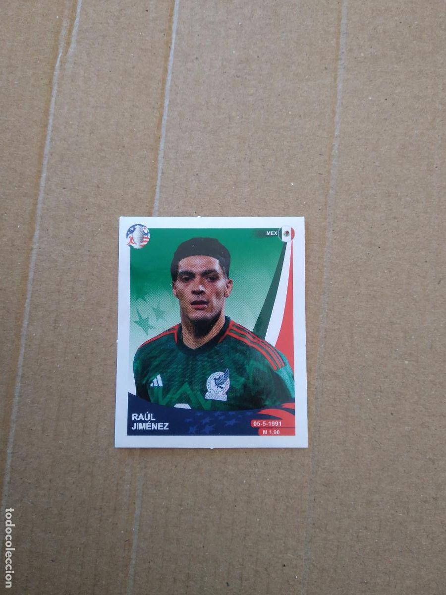 Cromos de Futebol: 74 RAUL JIMENEZ MEXICO CROMO FUTBOL COPA AMERICA 2024 TOP BIND