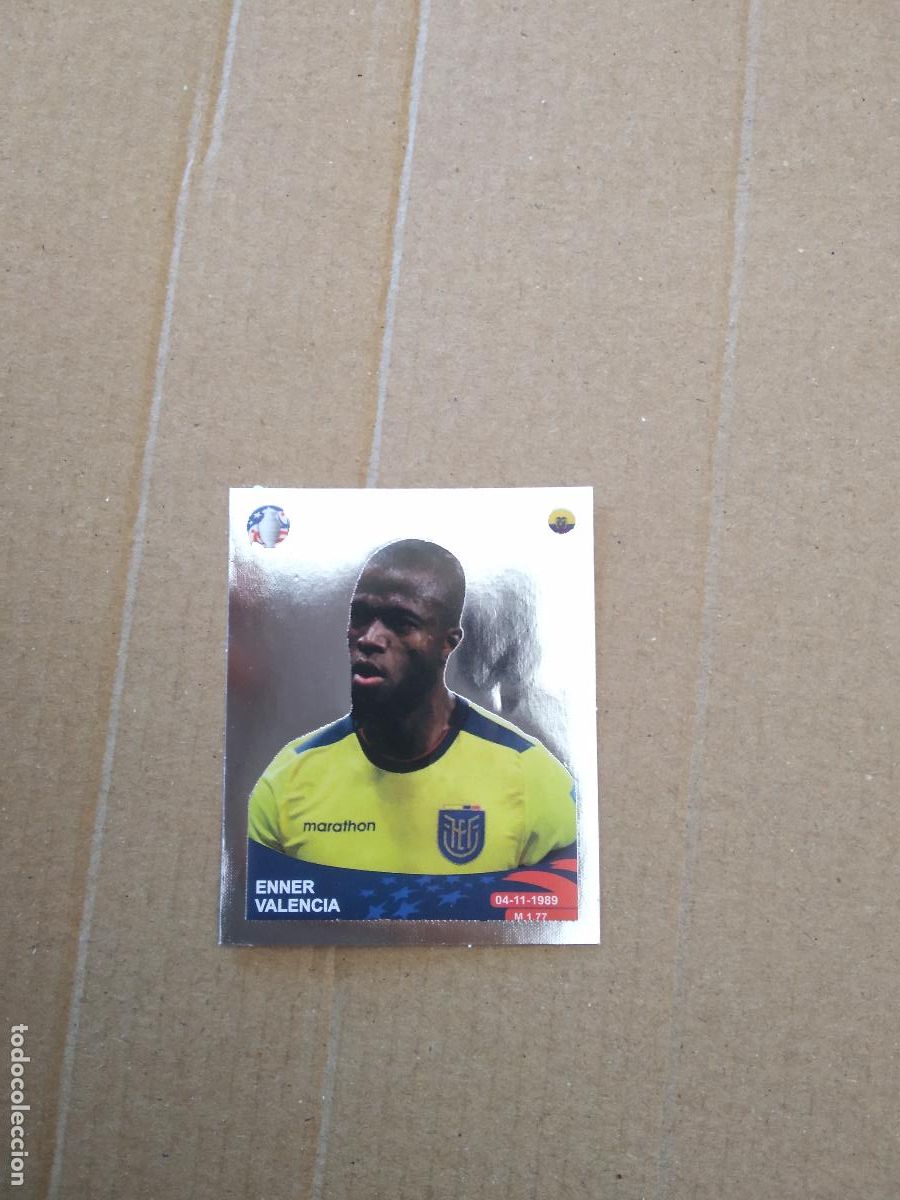 Fu&szlig;ball-Sticker: 84 ENNER VALENCIA ECUADOR CROMO FUTBOL COPA AMERICA 2024 TOP BIND