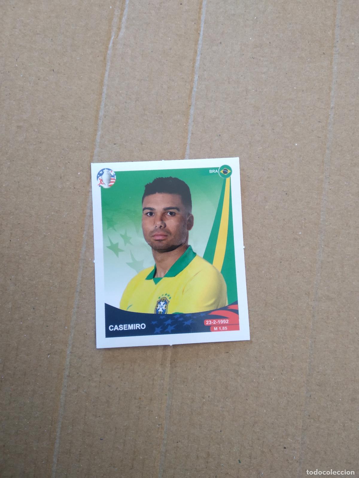 Fu&szlig;ball-Sticker: 164 CASEMIRO BRASIL CROMO FUTBOL COPA AMERICA 2024 TOP BIND