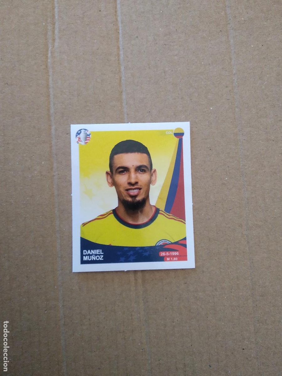 Fu&szlig;ball-Sticker: 174 DANIEL MU&Ntilde;OZ COLOMBIA CROMO FUTBOL COPA AMERICA 2024 TOP BIND