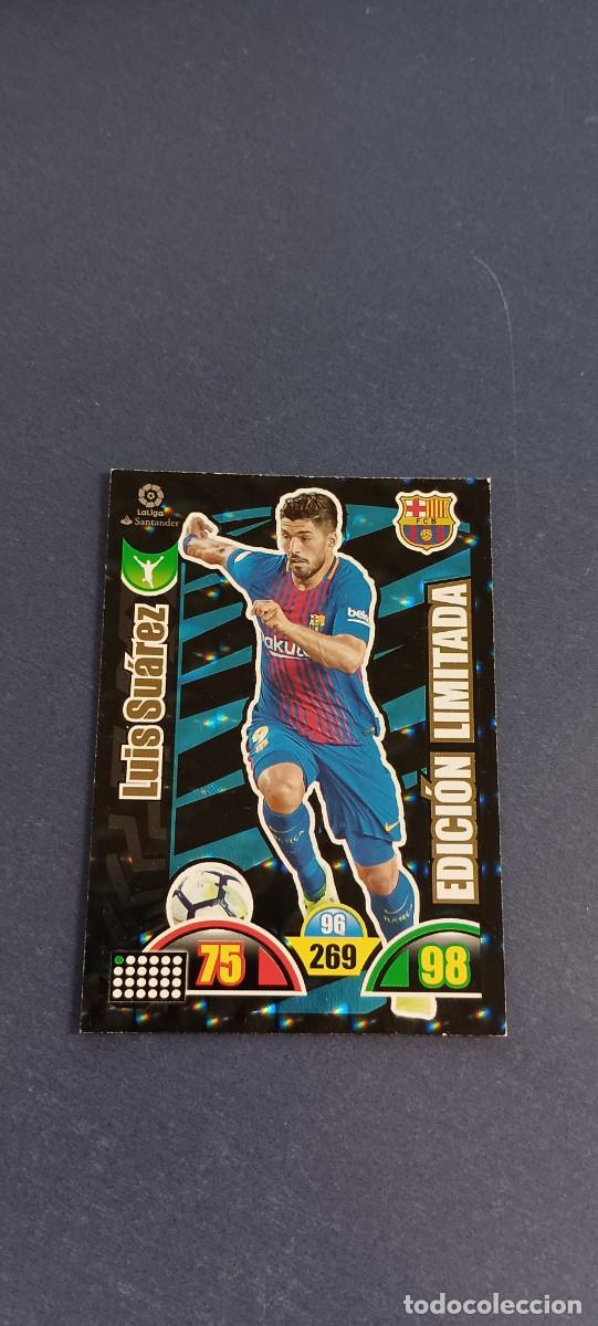 Cromos de f&uacute;tbol: LUIS SU&Agrave;REZ EDICI&Oacute;N LIMITADA 17-18 - Foto 1