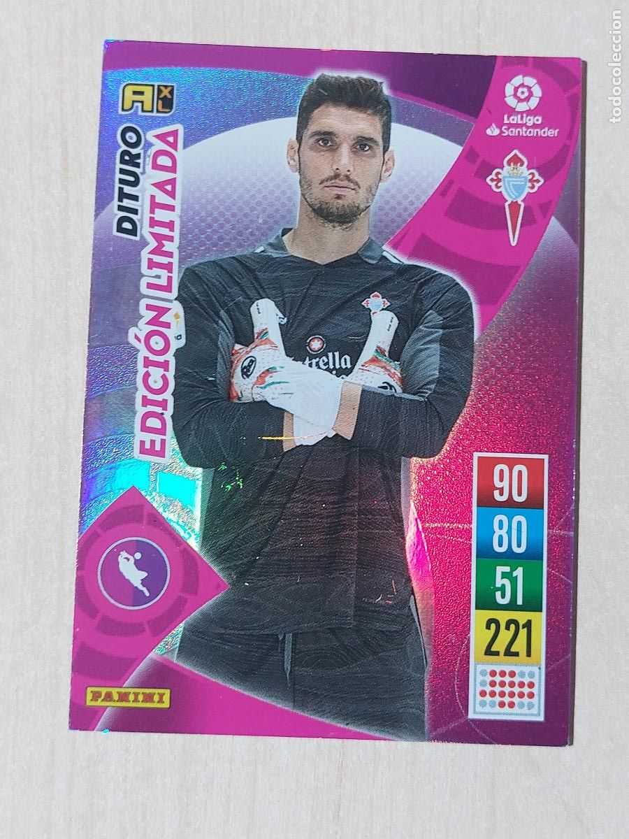 Fu&szlig;ball-Sticker: FICHA DITURO - ADRENALYN 21 22 - PANINI 2021 - 22 - CROMO - EDICION LIMITADA