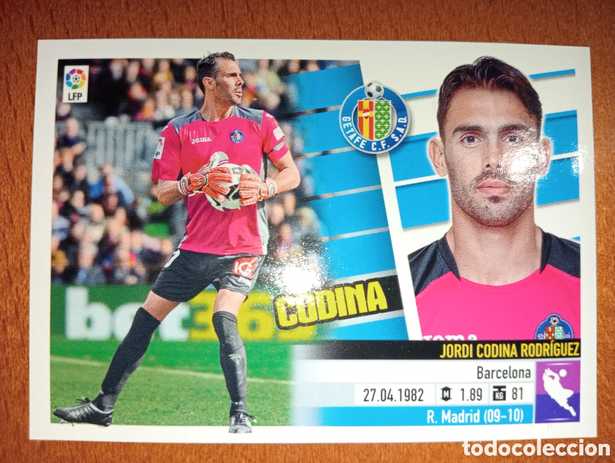 Cromos de f&uacute;tbol: Codina n&deg;2 liga este 13/14 Getafe - Foto 1