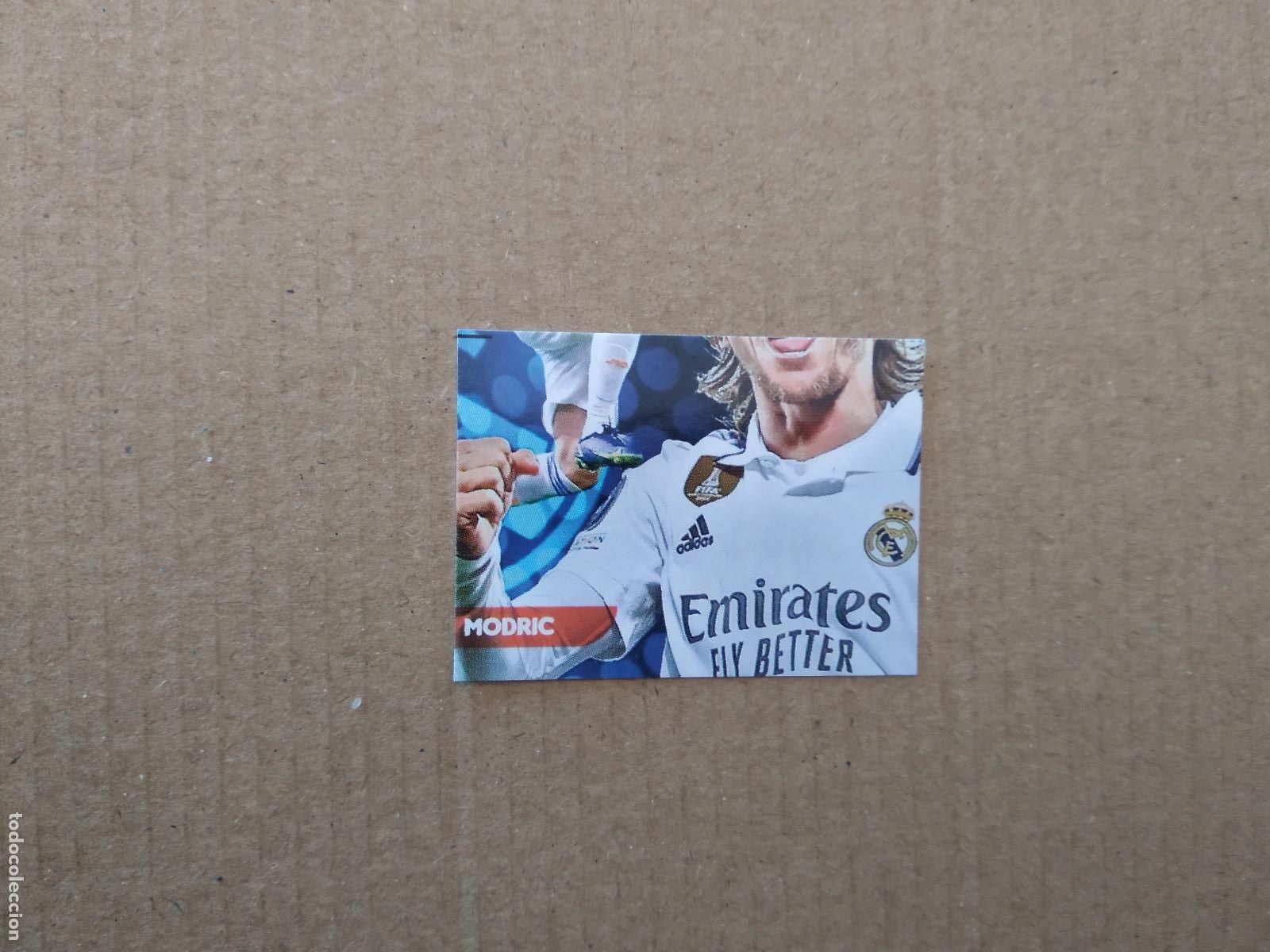 Cromos de F&uacute;tbol: 392 MODRIC REAL MADRID CROMO STICKER FUTBOL CHAMPIONS LEAGUE LEGEND 2022