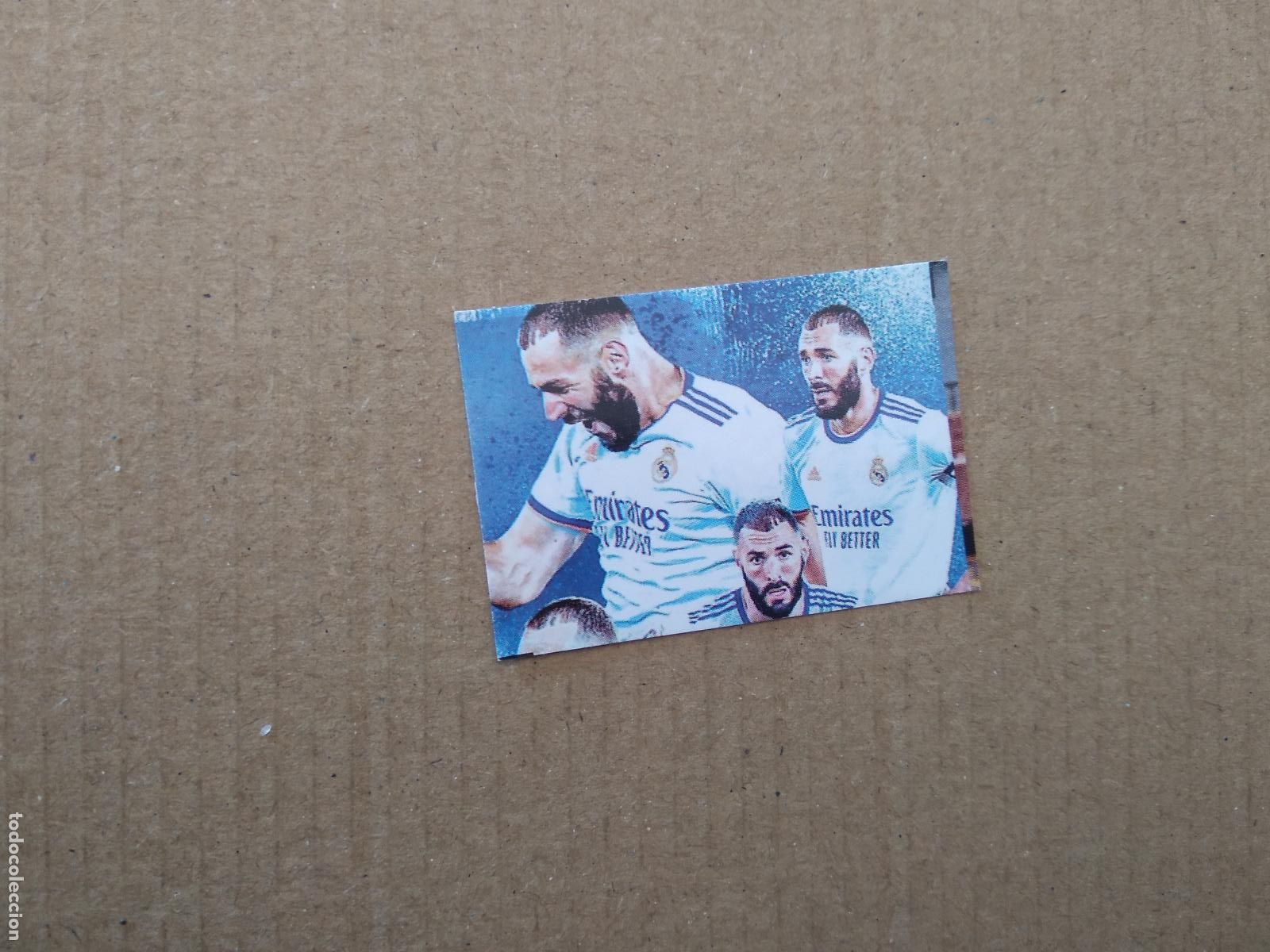 Cromos de F&uacute;tbol: 398 BENZEMA REALL MADRID CROMO STICKER FUTBOL CHAMPIONS LEAGUE LEGEND 2022