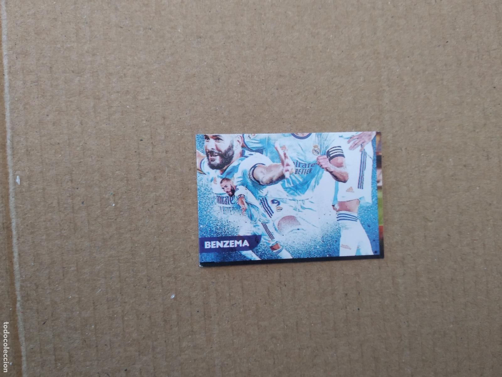 Cromos de F&uacute;tbol: 399 BENZEMA REALL MADRID CROMO STICKER FUTBOL CHAMPIONS LEAGUE LEGEND 2022