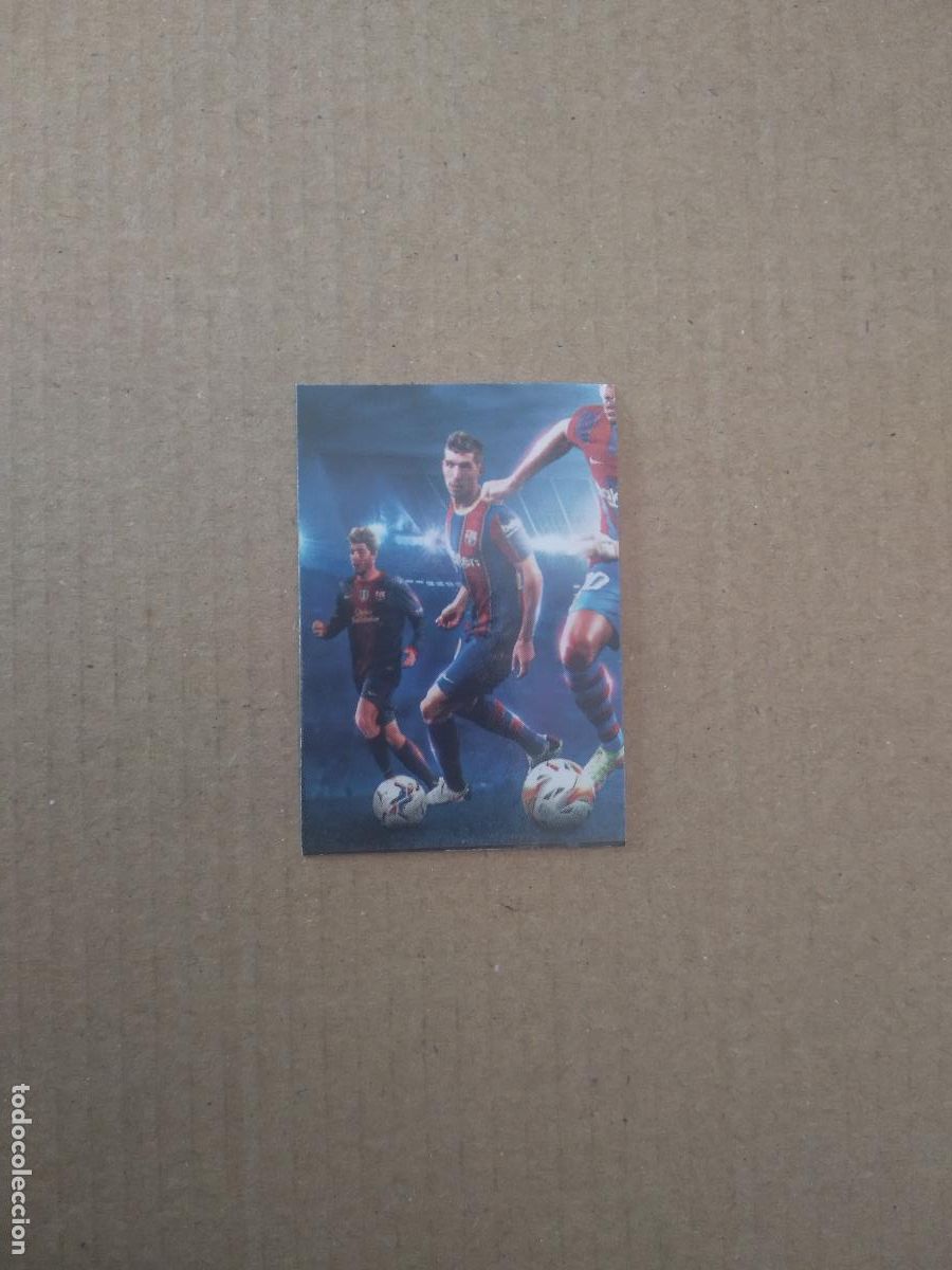 Figurine di Calcio: 11 SERGI ROBERTO BARCELONA BAR&Ccedil;A CROMO STICKER FUTBOL CHAMPIONS LEAGUE LEGEND 2022