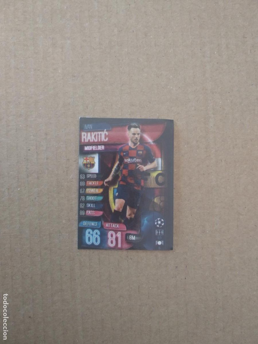 Fu&szlig;ball-Sticker: 15 RAKITIC BARCELONA BAR&Ccedil;A CROMO STICKER FUTBOL CHAMPIONS LEAGUE LEGEND 2022