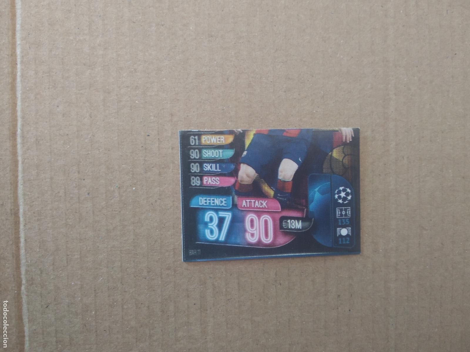 Figurine di Calcio: 23 BARCELONA BAR&Ccedil;A CROMO STICKER FUTBOL CHAMPIONS LEAGUE LEGEND 2022
