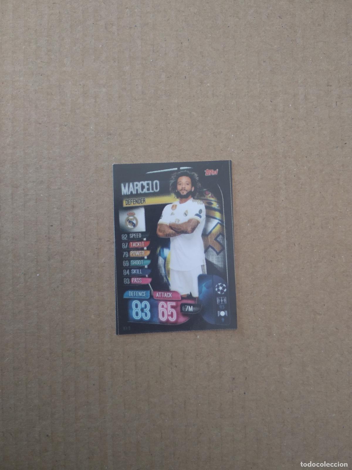 Figurine di Calcio: 39 MARCELO REAL MADRID CROMO STICKER FUTBOL CHAMPIONS LEAGUE LEGEND 2022