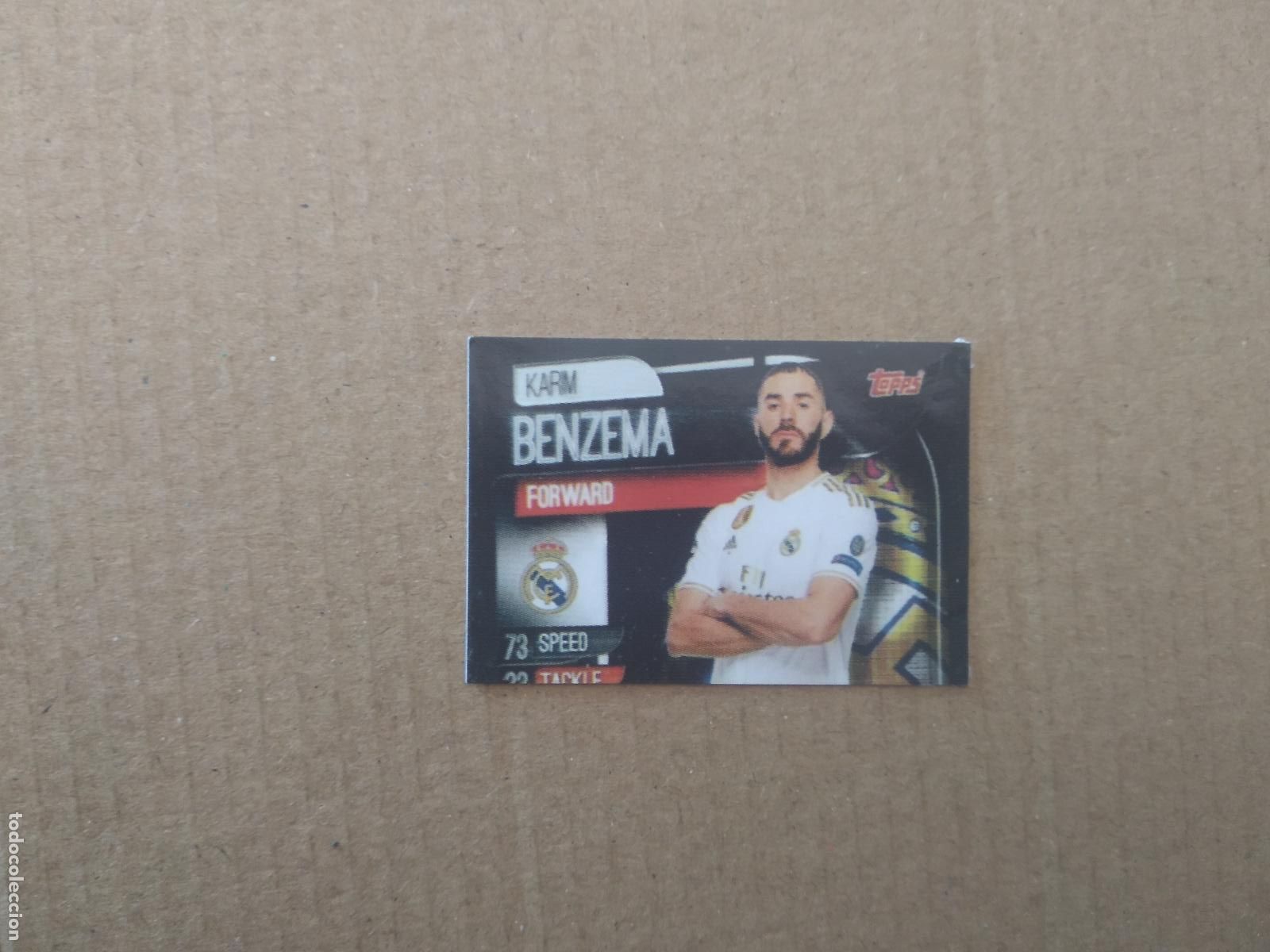 Cromos de F&uacute;tbol: 42 BENZEMA REAL MADRID CROMO STICKER FUTBOL CHAMPIONS LEAGUE LEGEND 2022