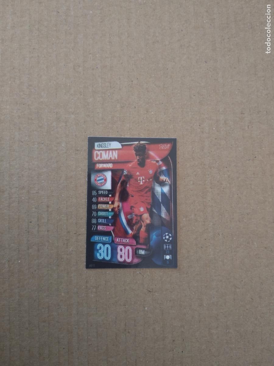 Fu&szlig;ball-Sticker: 84 COMAN BAYERN MUNICH CROMO STICKER FUTBOL CHAMPIONS LEAGUE LEGEND 2022