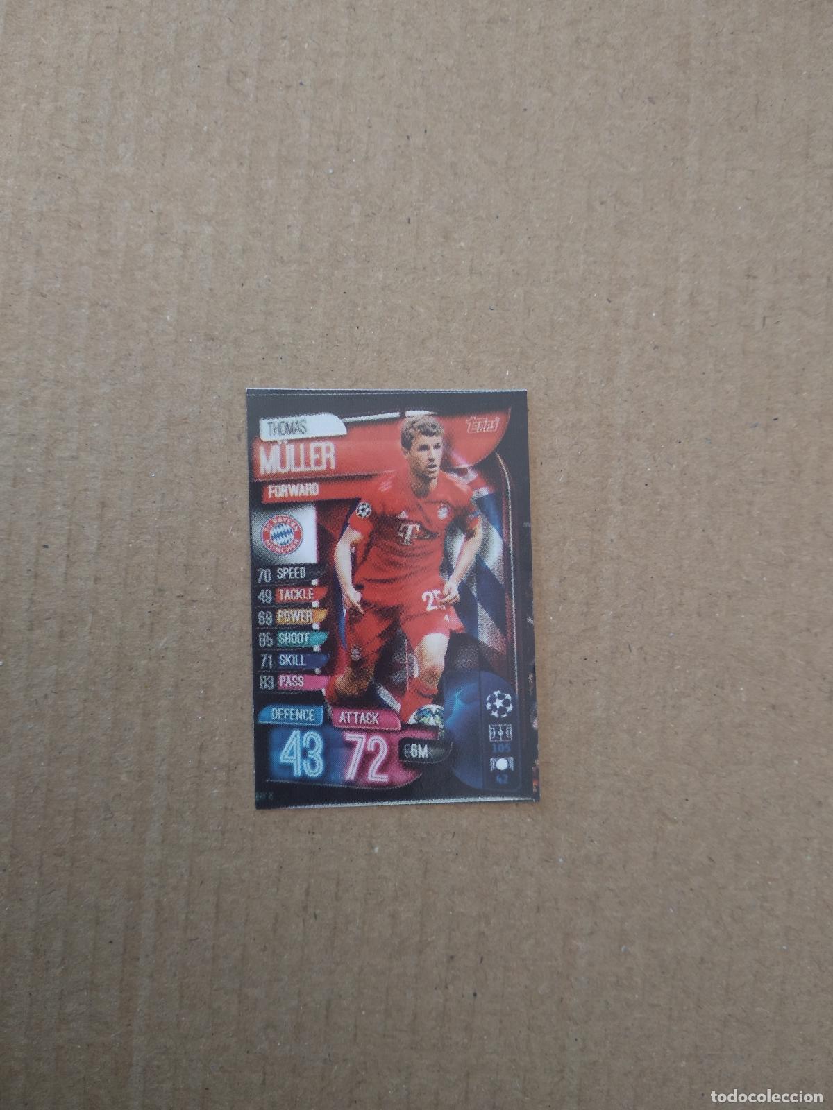 Cartes &agrave; collectionner de Football: 90 MULLER BAYERN MUNICH CROMO STICKER FUTBOL CHAMPIONS LEAGUE LEGEND 2022