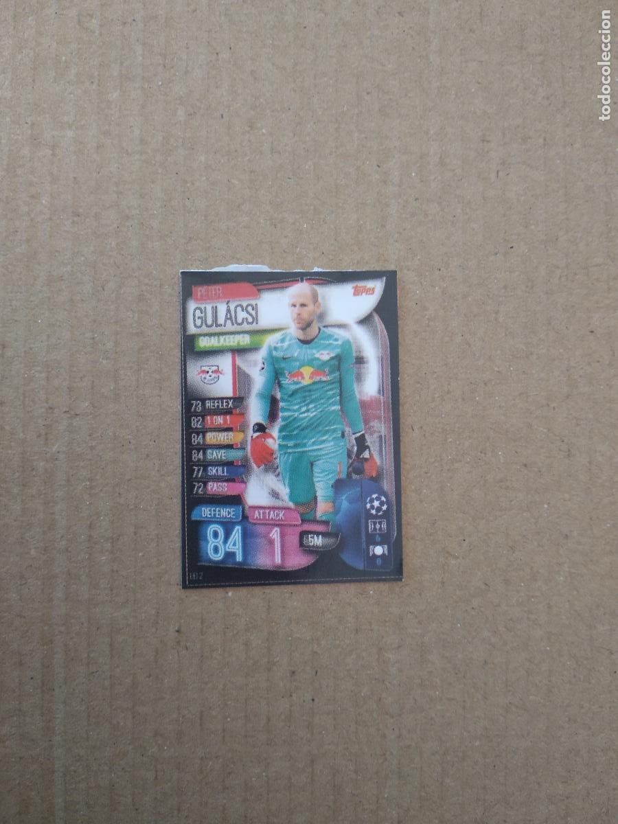 Fu&szlig;ball-Sticker: 107 GULACSI LEIPZIG CROMO STICKER FUTBOL CHAMPIONS LEAGUE LEGEND 2022
