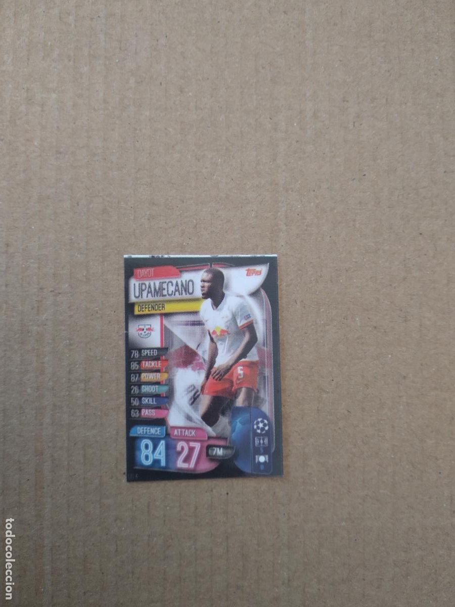 Figurine di Calcio: 109 UPAMECANO LEIPZIG CROMO STICKER FUTBOL CHAMPIONS LEAGUE LEGEND 2022