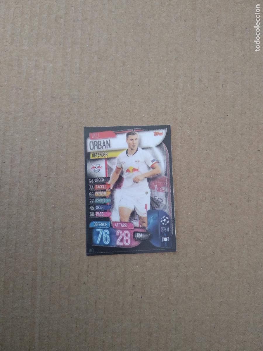 Fu&szlig;ball-Sticker: 110 ORBAN LEIPZIG CROMO STICKER FUTBOL CHAMPIONS LEAGUE LEGEND 2022