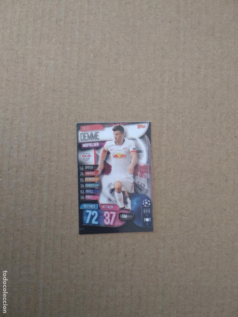 Figurine di Calcio: 111 DIEGO DEMME LEIPZIG CROMO STICKER FUTBOL CHAMPIONS LEAGUE LEGEND 2022