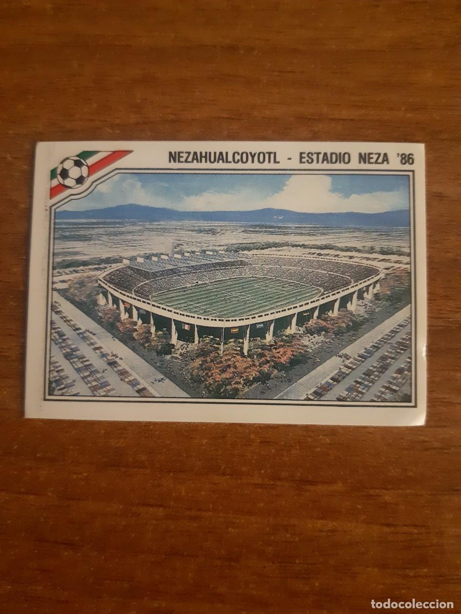 Cromos de f&uacute;tbol: N&deg;26 Estadio Neza 86 Nezahualcoyotl Mundial M&eacute;xico 86 PANINI. Nunca pegado