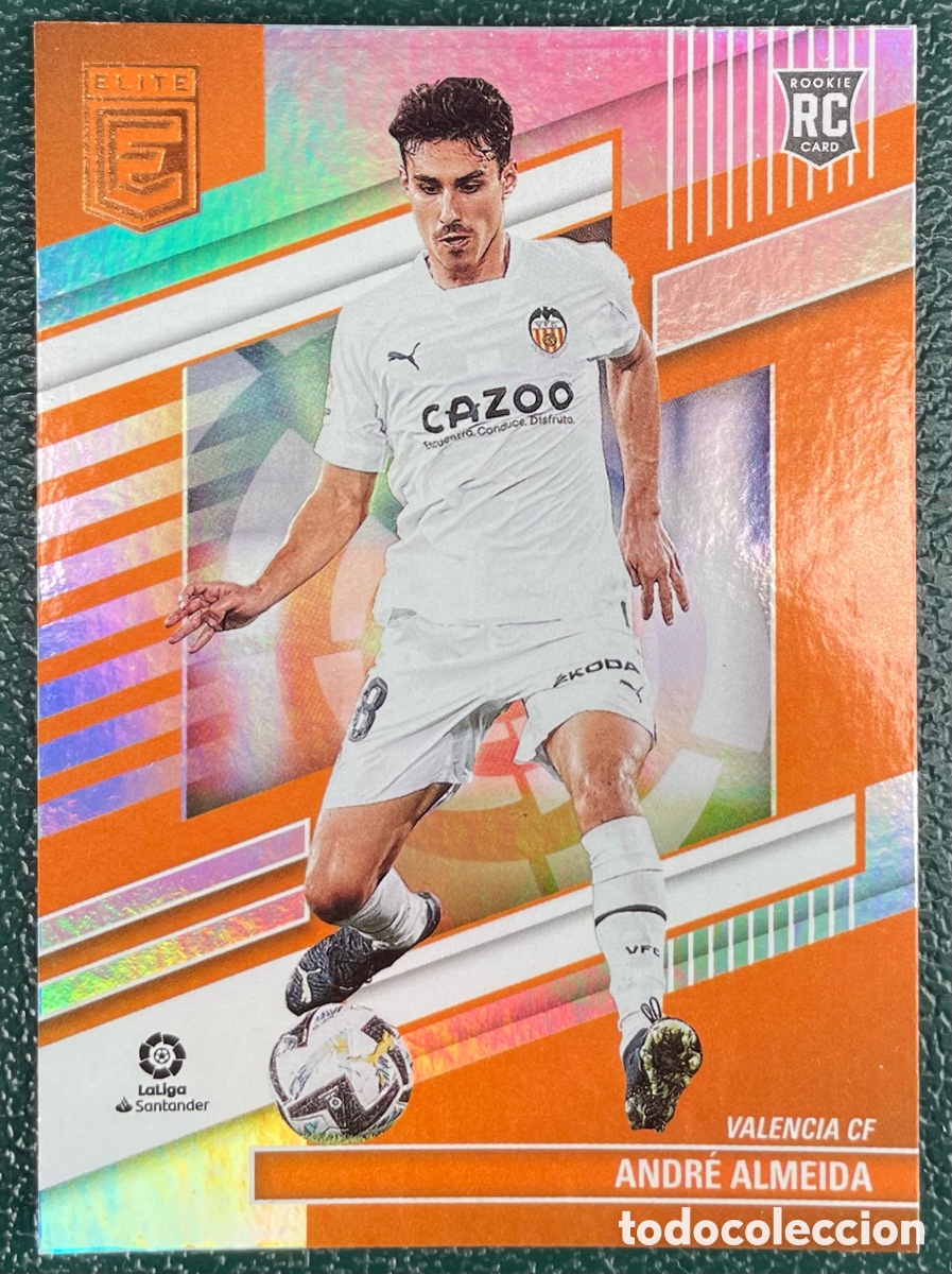 Football Stickers: 181 ANDRE ALMEIDA VALENCIA CF ROOKIE CARD DONRUSS ELITE LA LIGA 2022 2023 PANINI 22 23