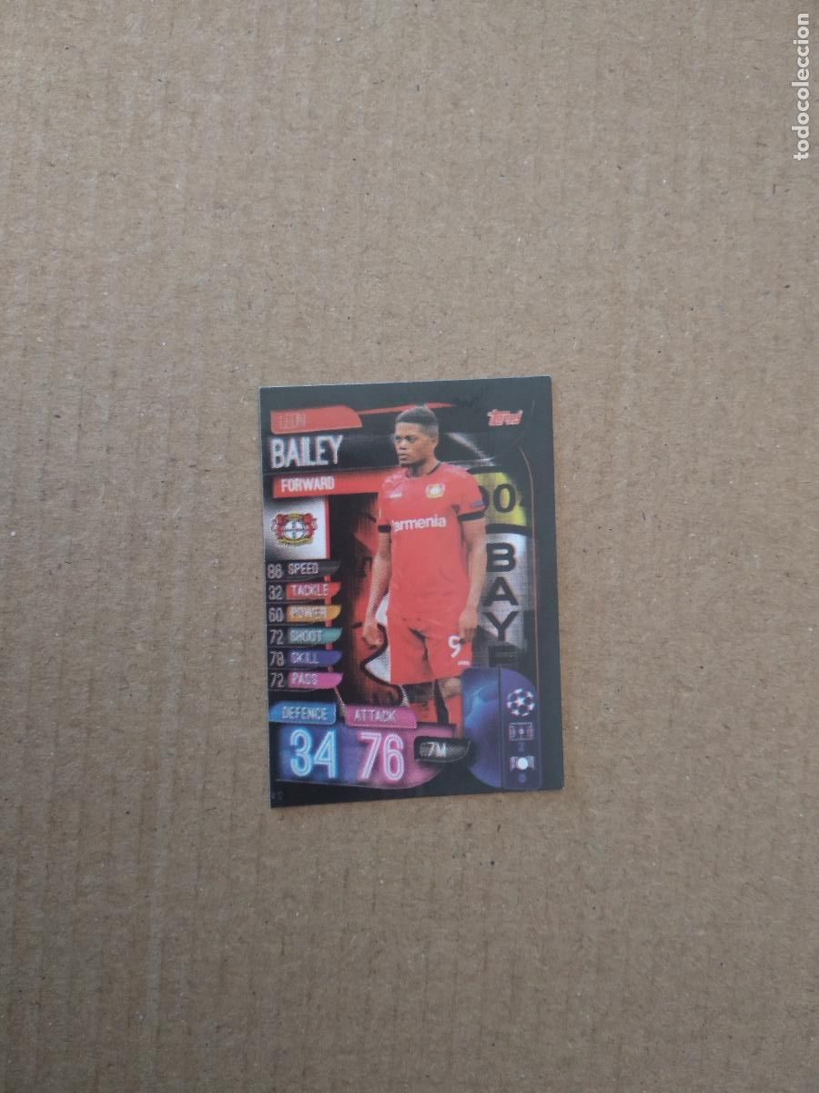 Fu&szlig;ball-Sticker: 132 BAILEY BAYER LEVERKUSEN CROMO STICKER FUTBOL CHAMPIONS LEAGUE LEGEND 2022