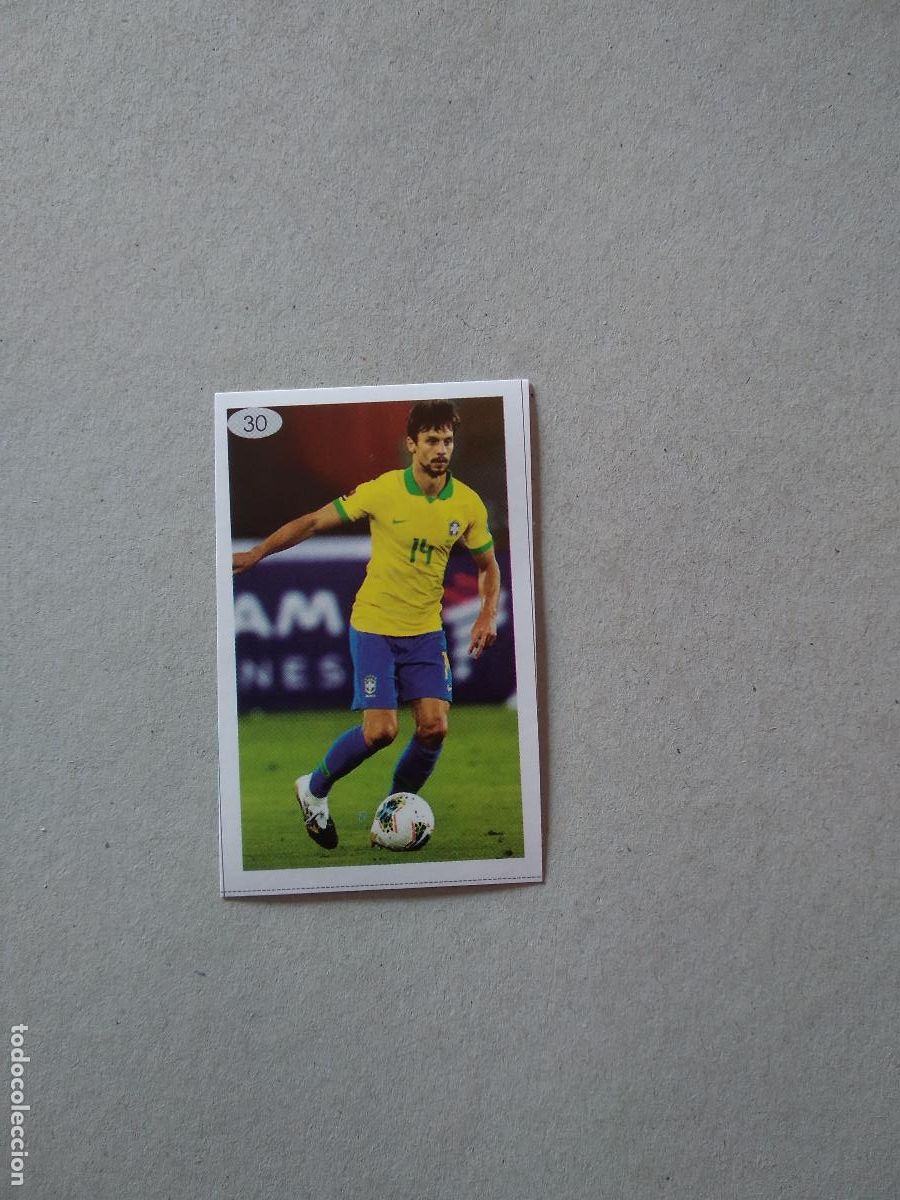 Figurine di Calcio: 30 RODRIGO CAIO BRASIL CROMO FUTBOL ELIMINATORIAS RUMBO AL MUNDIAL 2026