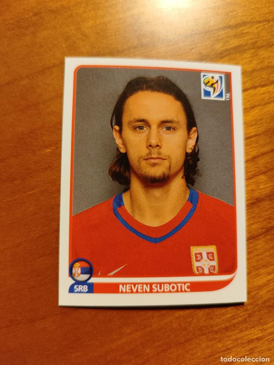 Figurine di Calcio: 305 PANINI MUNDIAL 2010 WORLD CUP NEVEN SUBOTIC - SERBIA -- CROMO 10 NUEVO DE SOBRE