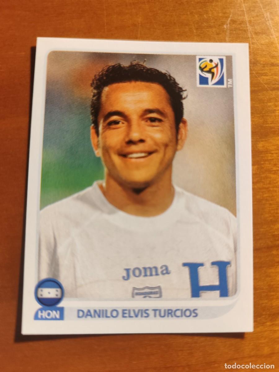 Cromos de f&uacute;tbol: 613 PANINI MUNDIAL 2010 WORLD CUP DANILO ELVIS TURCIOS - HONDURAS -- CROMO 10 NUEVO DE SOBRE