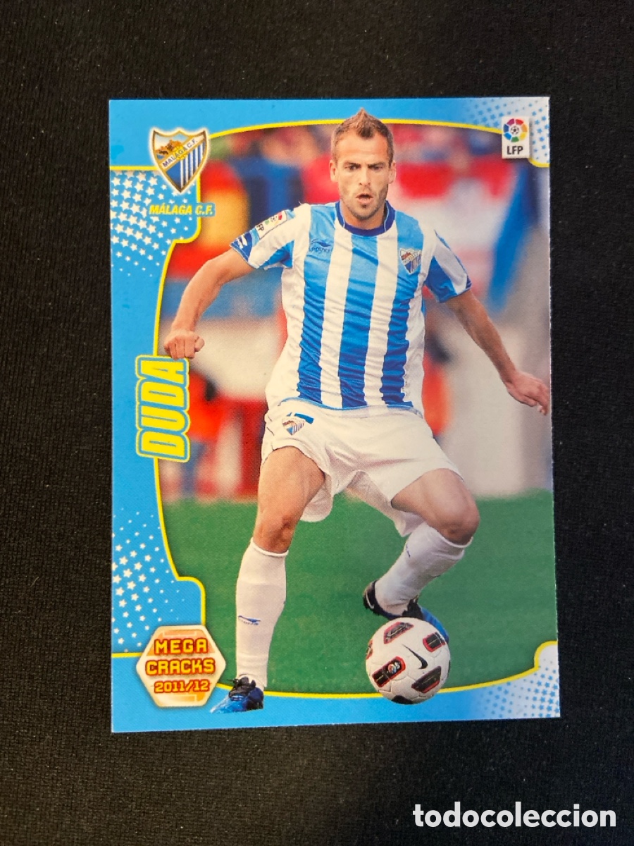 Football Stickers: DUDA 173 (M&Aacute;LAGA) PANINI MEGACRACKS 2011-12 11 12 CROMO CARTA
