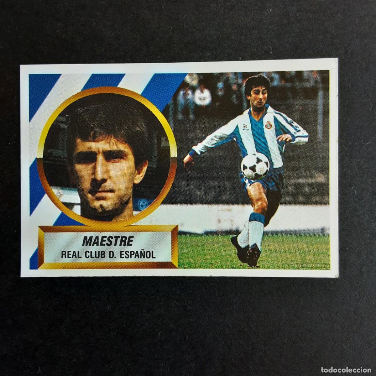 Cromos de Futebol: LIGA 1988 1989 88 89 EDICIONES ESTE ULTIMOS FICHAJES N 26 MAESTRE ESPA&Ntilde;OL SIN PEGAR