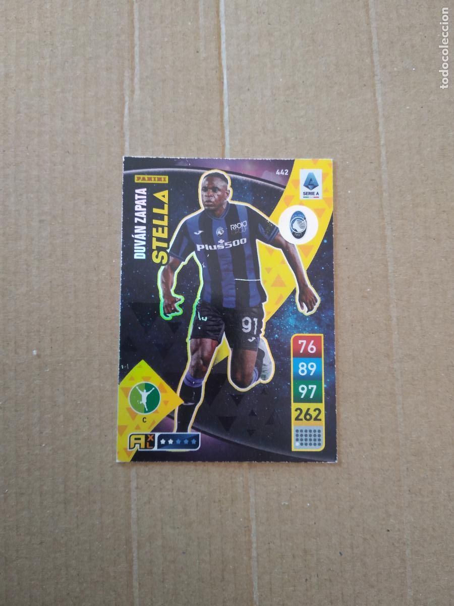 Cromos de F&uacute;tbol: 442 ZAPATA ATALANTA CROMO FUTBOL PANINI LIGA ITALIA 22-23 ADRENALYN 2022-2023 CALCIATORI