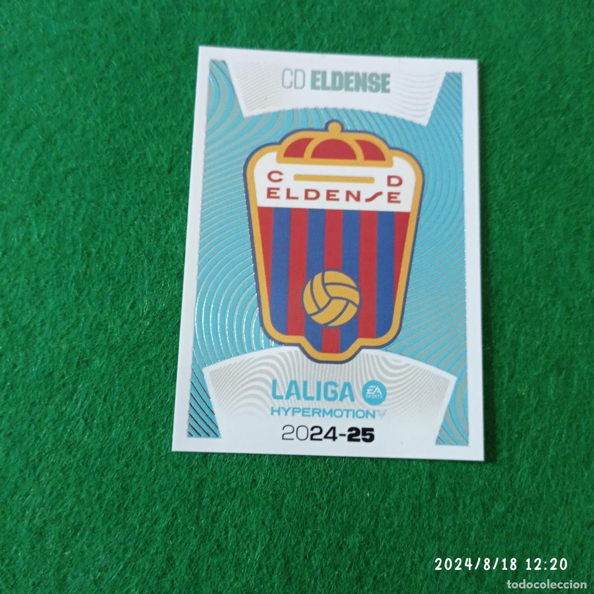 Cartes &agrave; collectionner de Football: escudo 11 eldense liga hypermotion liga este 2024 2025 24 25 nuevo sin pegar