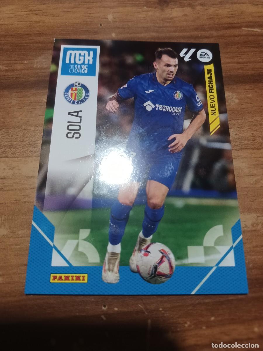 Cromos de F&uacute;tbol: CARD MEGACRACKS TEMPORADA 24/25: NUEVO FICHAJE SOLA, N&deg; 445
