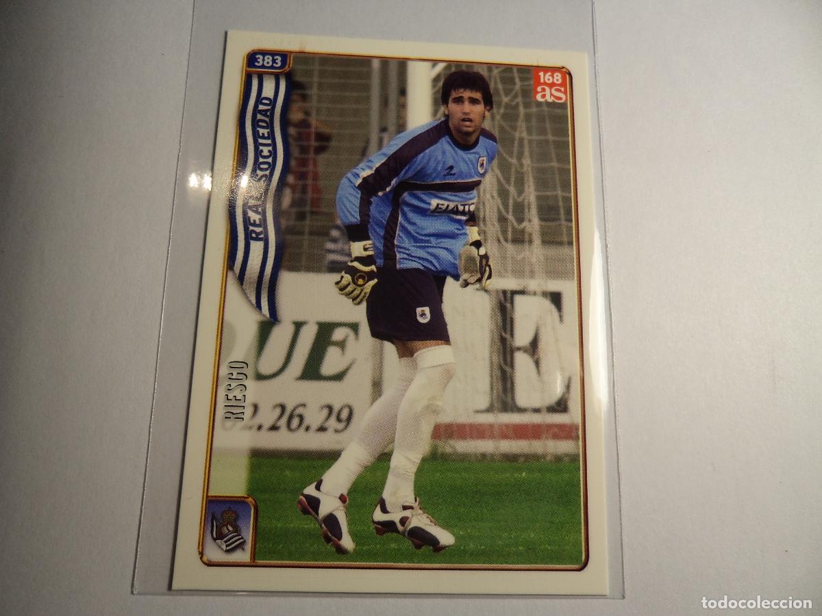 Cromos de Futebol: mundicromo 168 Riesgo 2004 2005 04 05 As (587)
