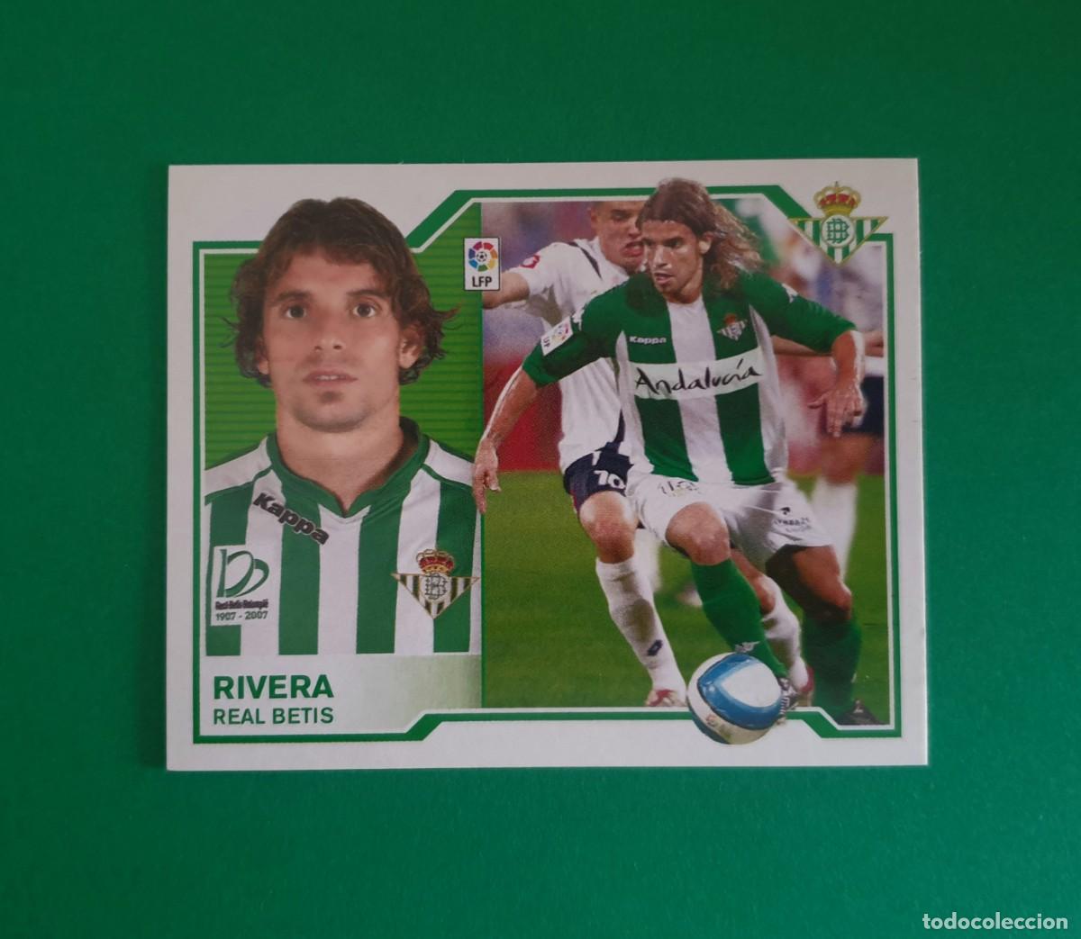 Cromos de f&uacute;tbol: RIVERA - BETIS - EDICIONES ESTE 2007-08 - 07/08 - Foto 1