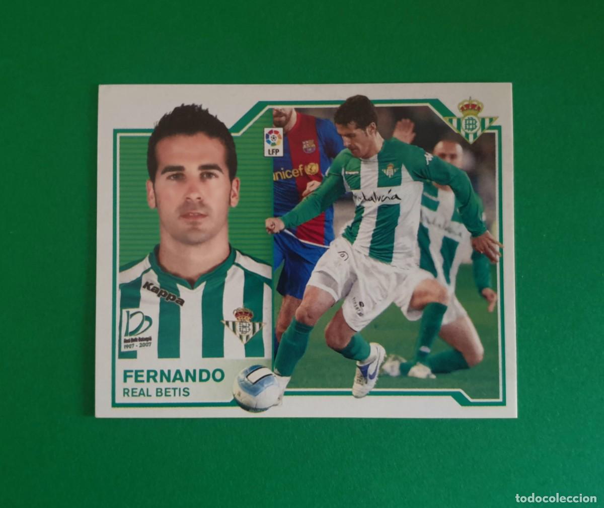 Cromos de f&uacute;tbol: FERNANDO - BETIS - EDICIONES ESTE 2007-08 - 07/08 - Foto 1