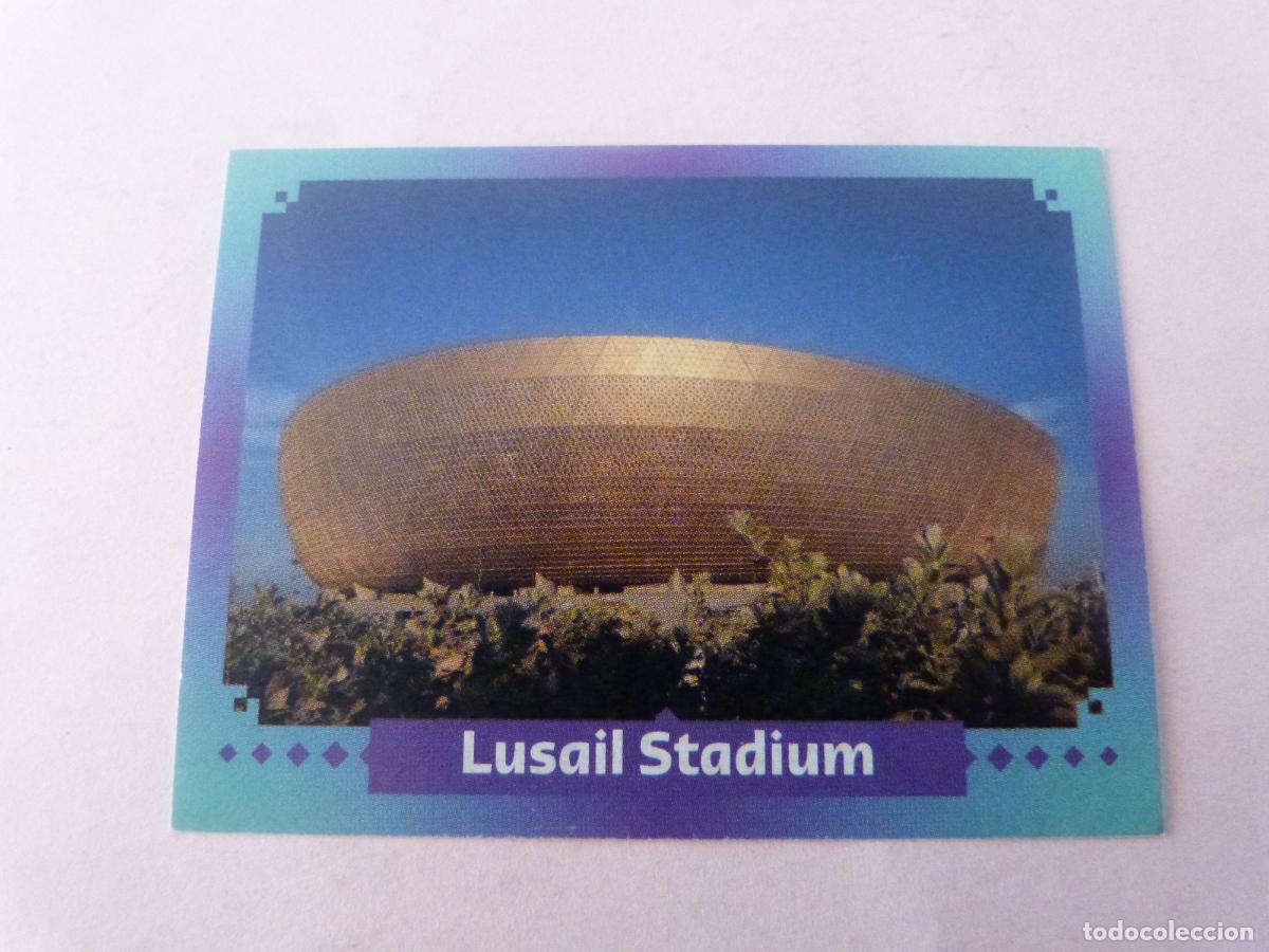 Cromos de f&uacute;tbol: CROMO FUTBOL ESTADIO LUSAIL SIN PEGAR N&ordm; 16 MUNDIAL QATAR 2022 PANINI