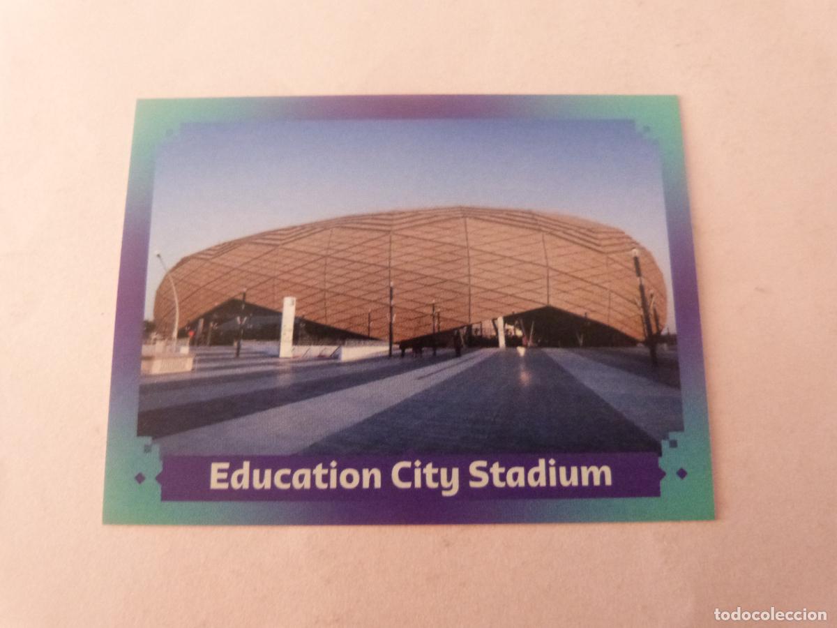 Cromos de f&uacute;tbol: CROMO FUTBOL ESTADIO EDUCATION CITY SIN PEGAR N&ordm; 11 MUNDIAL QATAR 2022 PANINI