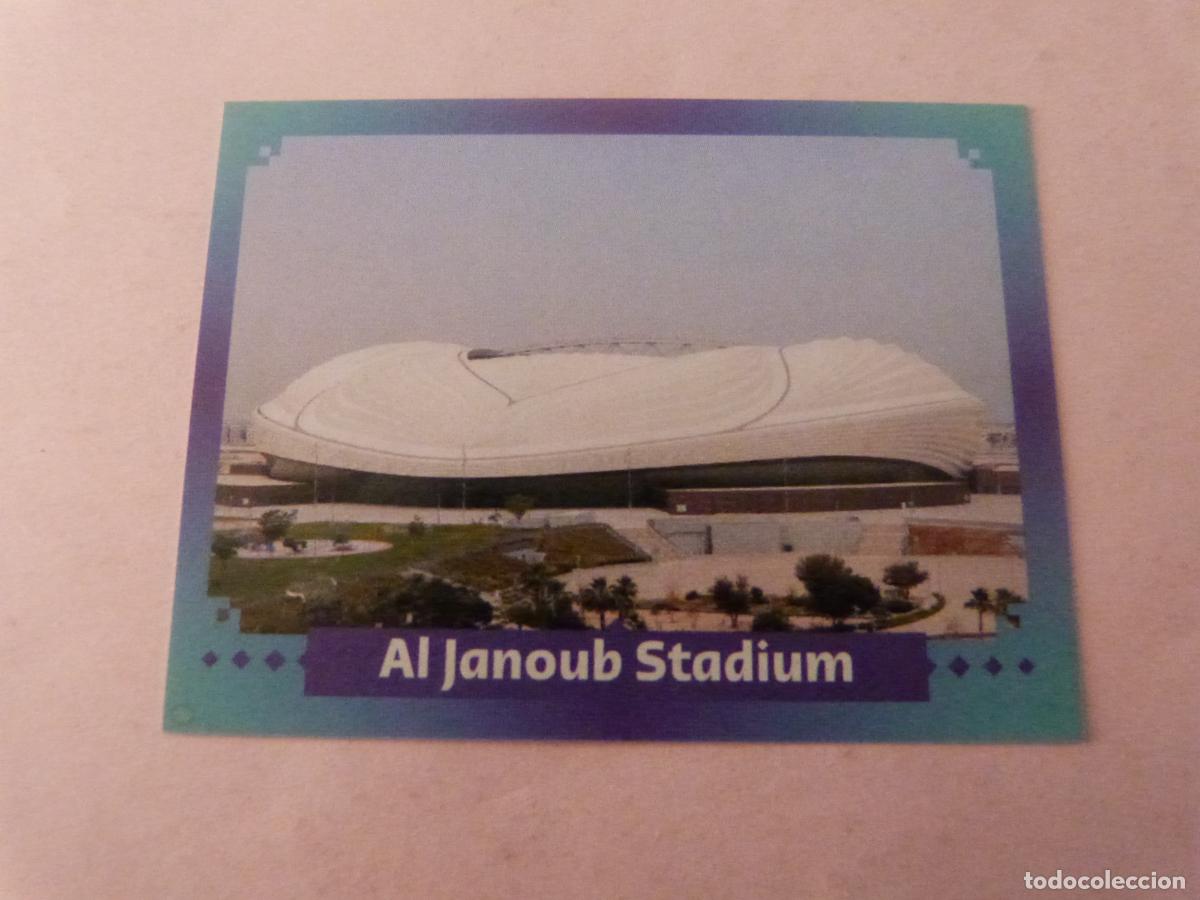 Cromos de f&uacute;tbol: CROMO FUTBOL ESTADIO AL JANOUB SIN PEGAR N&ordm; 9 MUNDIAL QATAR 2022 PANINI