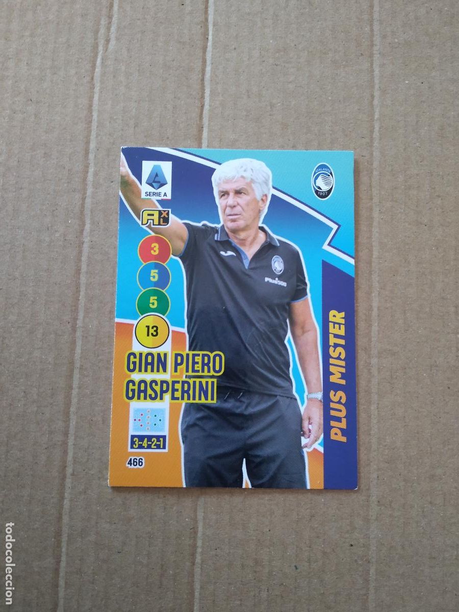 Cromos de F&uacute;tbol: 466 GASPERINI ATALANTA CROMO FUTBOL PANINI LIGA ITALIA 21-22 ADRENALYN 2021-2022 CALCIATORI
