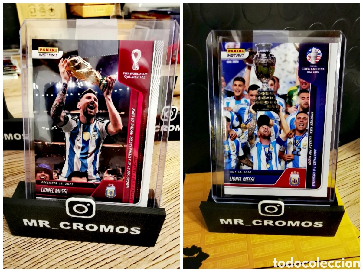 Cromos de f&uacute;tbol: Leo messi panini instant Am&eacute;rica - Foto 1