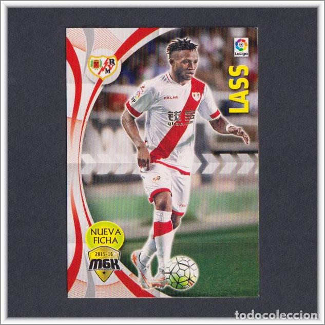 Fu&szlig;ball-Sticker: MEGACRACKS 2015 2016 15 16 PANINI LASS 394 BIS FICHAJE RAYO VALLECANO MEGA CRACKS MGK 3&ordf; EDICI&Oacute;N