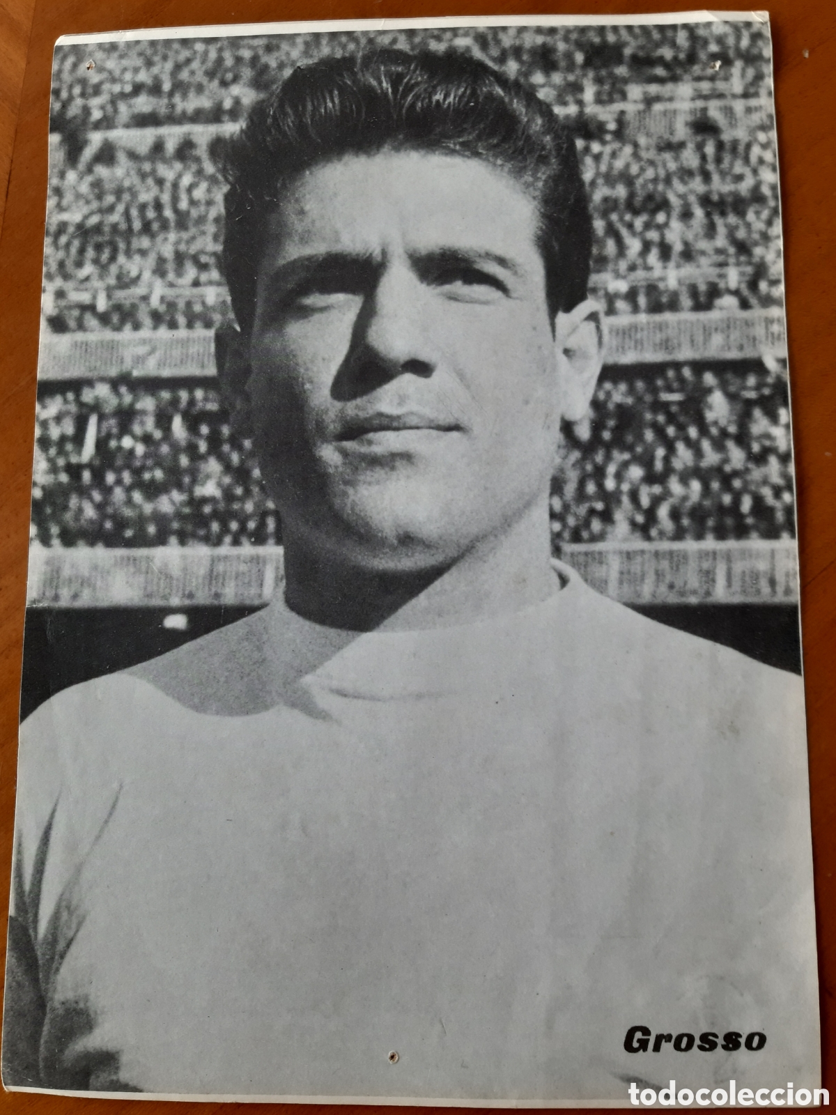 Cromos de Futebol: Cromo f&uacute;tbol. A&ntilde;os 70. Gran tama&ntilde;o