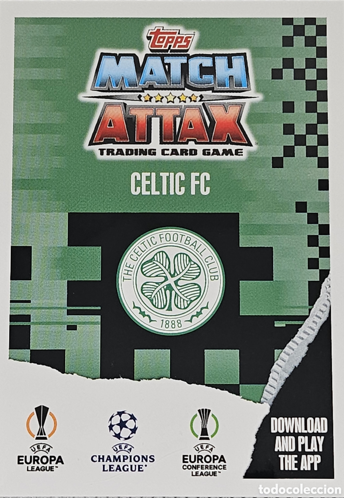 Cromos de f&uacute;tbol: Topps Match Attax 23 - Celtic - Foto 2