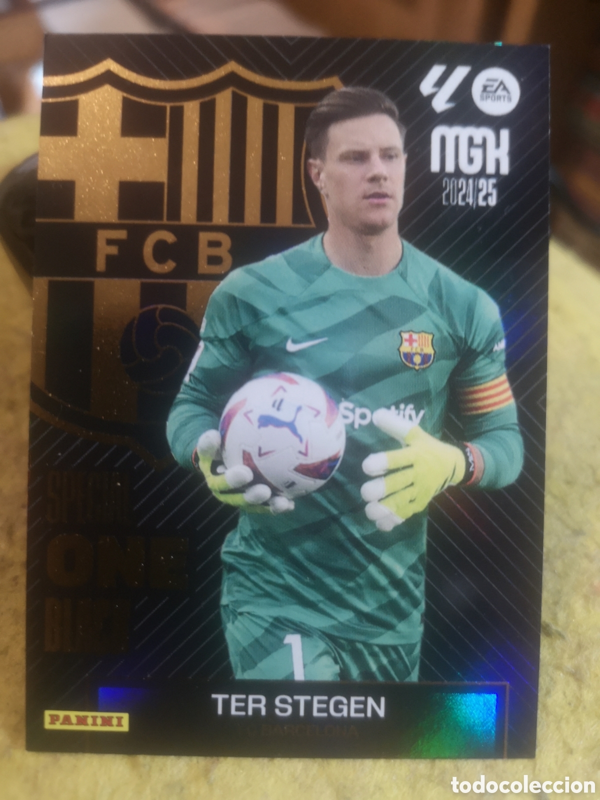 Cromos de f&uacute;tbol: MEGACRACKS 2024 2025 SPECIAL ONE BLACK - TER STEGEN / BARCELONA