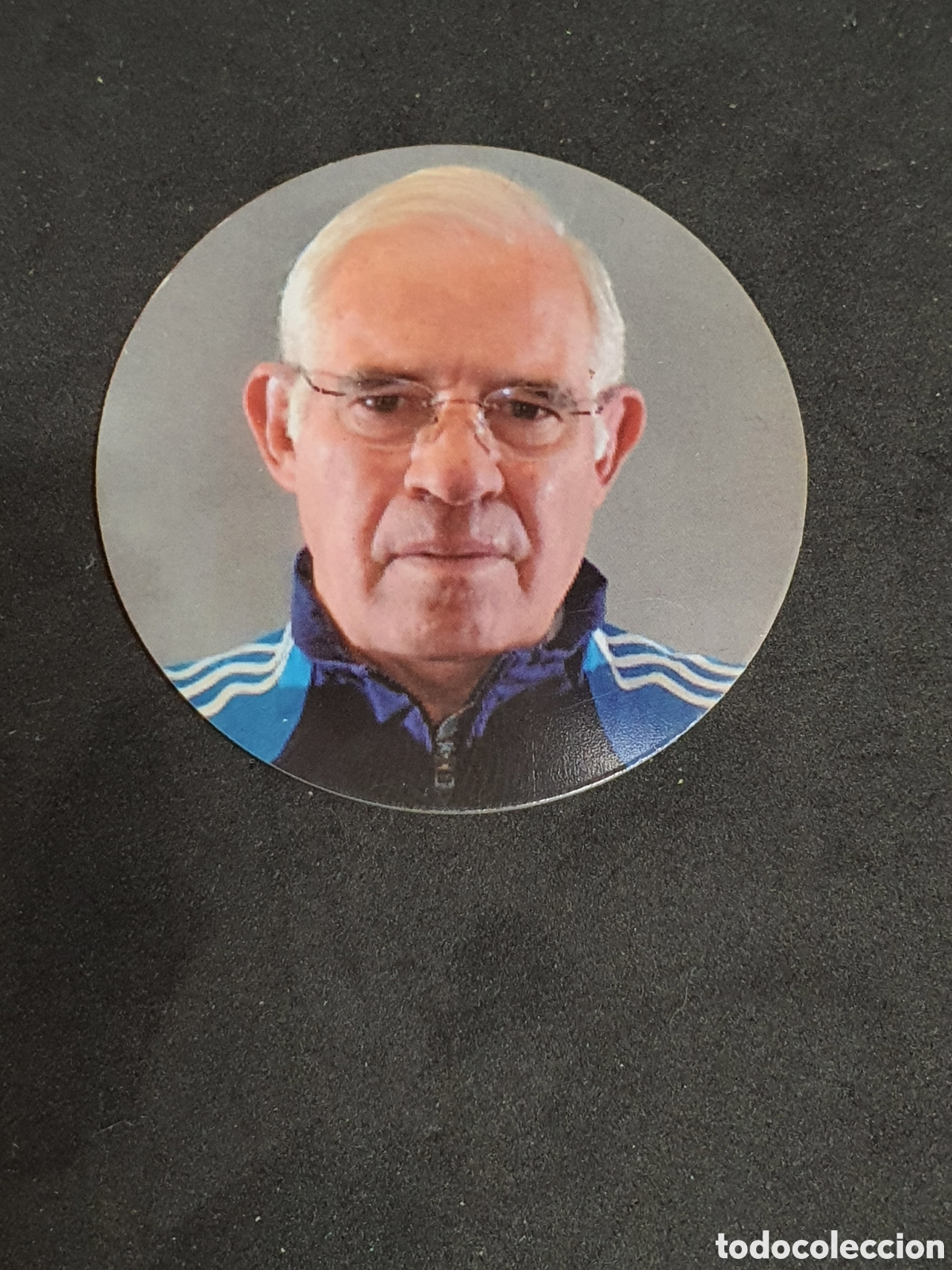Football Stickers: Tazo Luis aragon&eacute;s medalla de la selecci&oacute;n espa&ntilde;ola de f&uacute;tbol 2006 plus