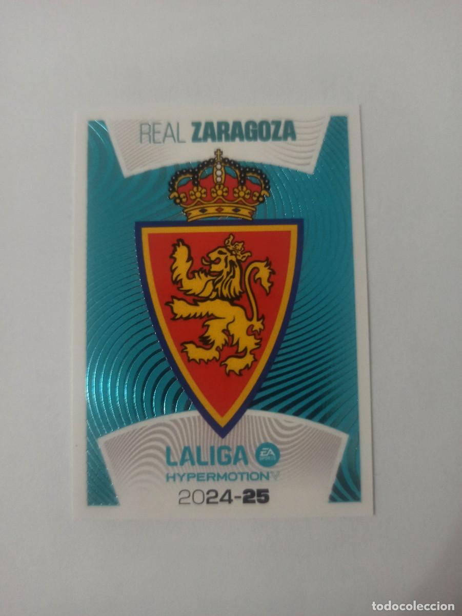 Football Stickers: Escudo Zaragoza n &deg; 22 - 2 &ordf; DIVISION - LIGA ESTE 2024 2025 - 24 25 - PANINI